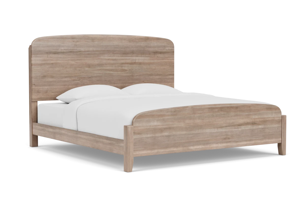 Brighton Maple Pebble Stone King Bed placeholder